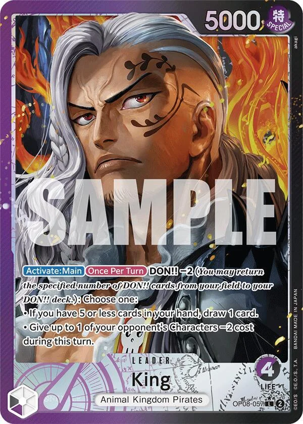 King, Two Legends OP08-057