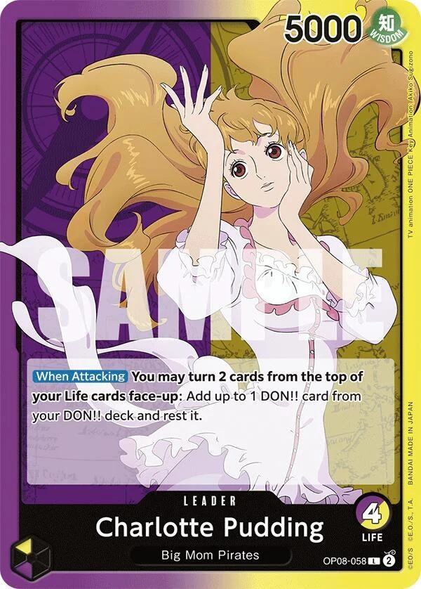 Charlotte Pudding, Two Legends OP08-058