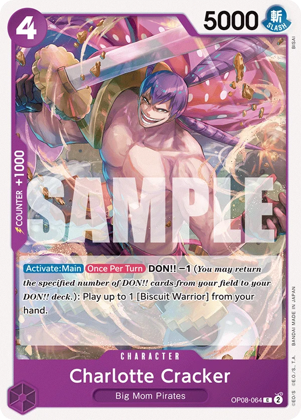 Charlotte Cracker, Two Legends OP08-064