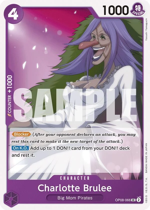 Charlotte Brulee, Two Legends OP08-066