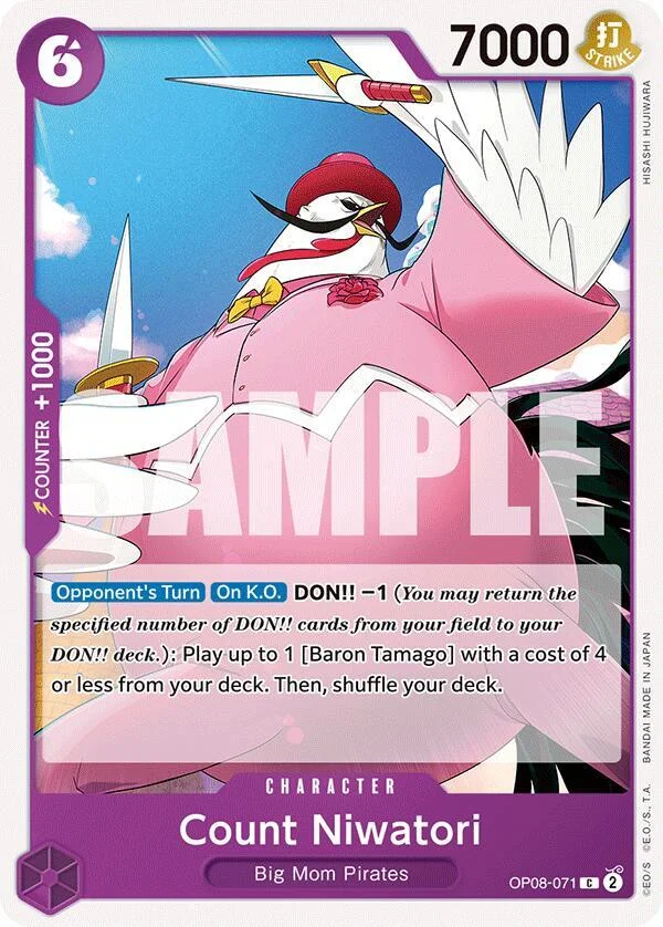 Count Niwatori, Two Legends OP08-071