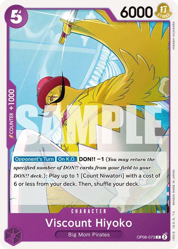 Viscount Hiyoko, Two Legends OP08-073
