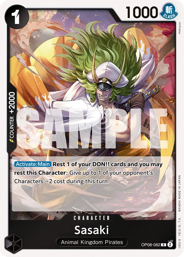 Sasaki, Two Legends OP08-082