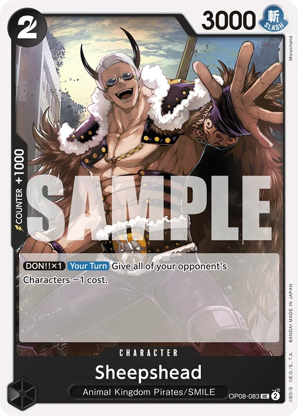 Sheepshead, Two Legends OP08-083
