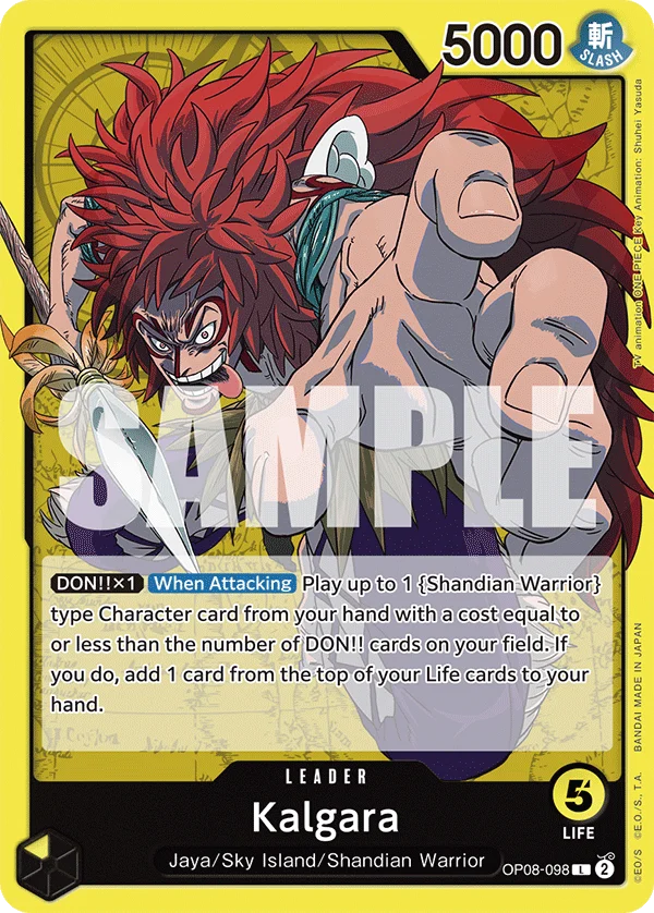 Kalgara, Two Legends OP08-098