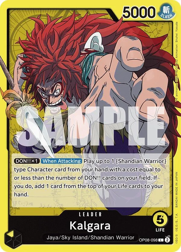 Kalgara, Two Legends OP08-098