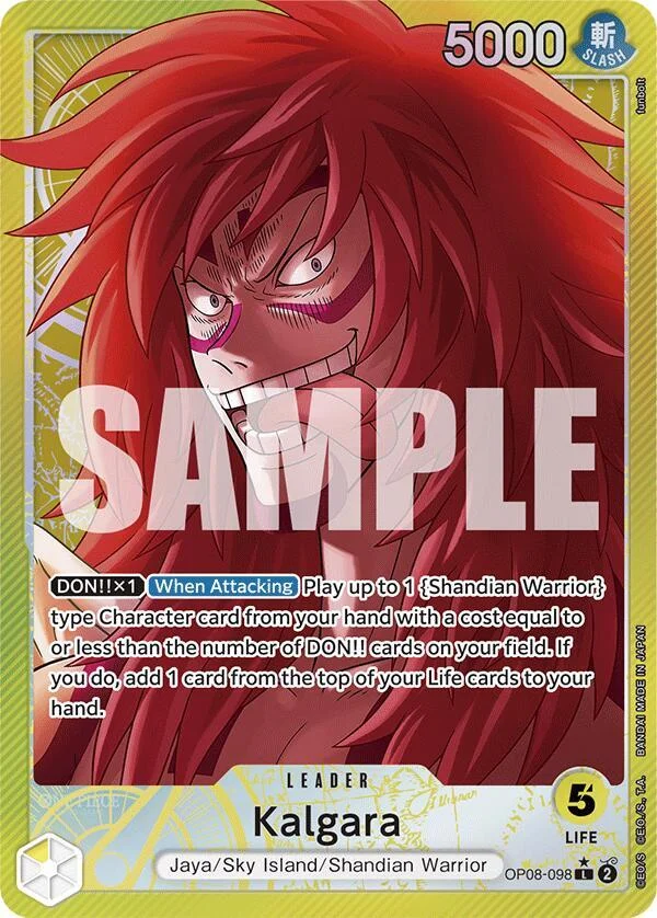 Kalgara, Two Legends OP08-098