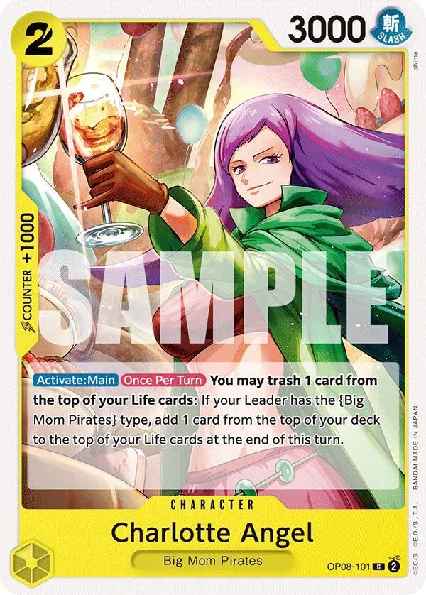 Charlotte Angel, Two Legends OP08-101