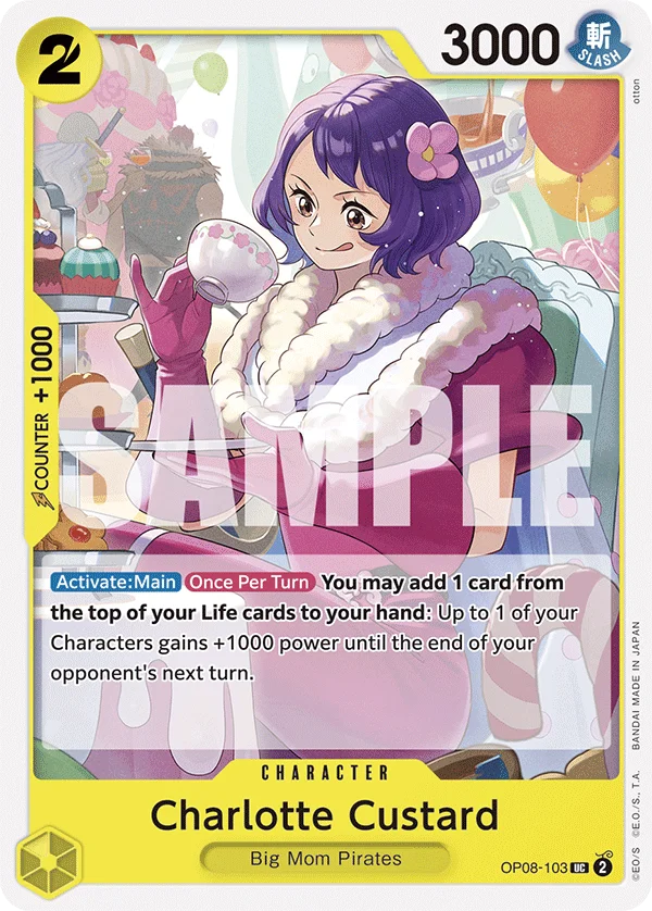 Charlotte Custard, Two Legends OP08-103