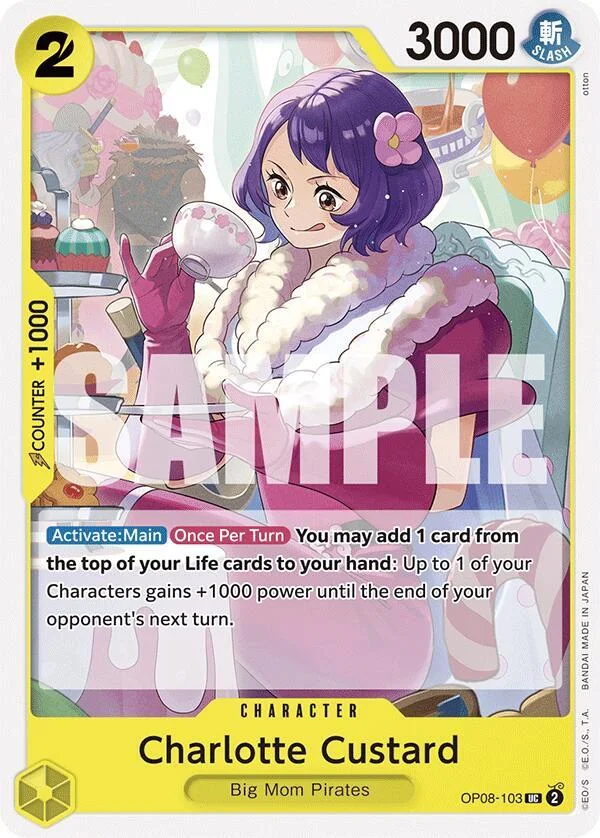 Charlotte Custard, Two Legends OP08-103