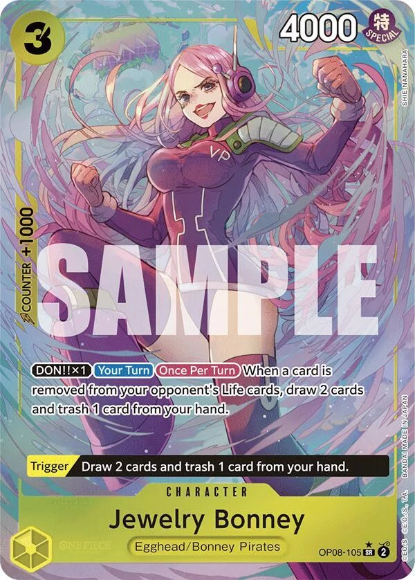 Jewelry Bonney, Two Legends OP08-105
