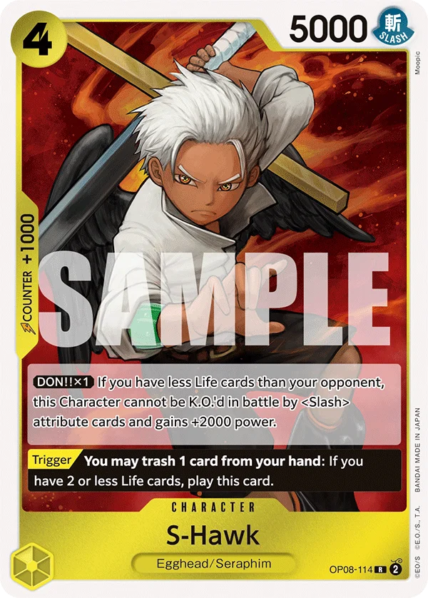 S-Hawk, Two Legends OP08-114