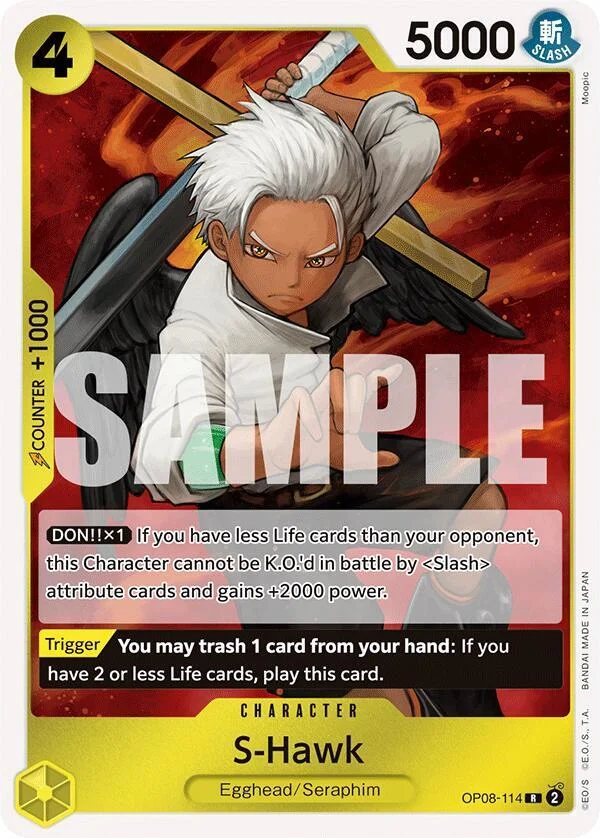S-Hawk, Two Legends OP08-114