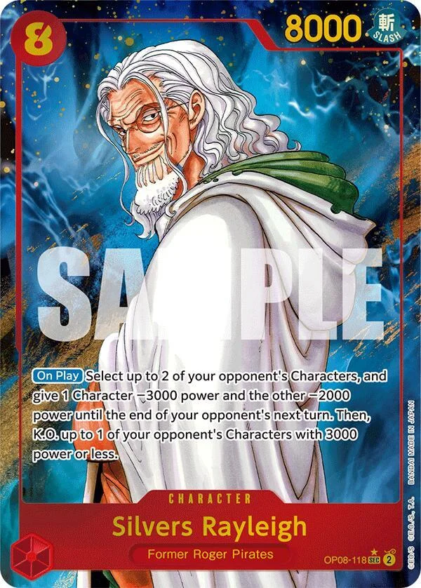 Silvers Rayleigh, Two Legends OP08-118