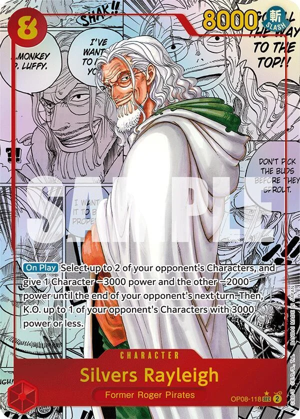 Silvers Rayleigh, Two Legends OP08-118
