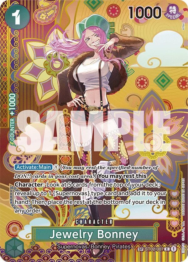 Jewelry Bonney, Two Legends ST02-007