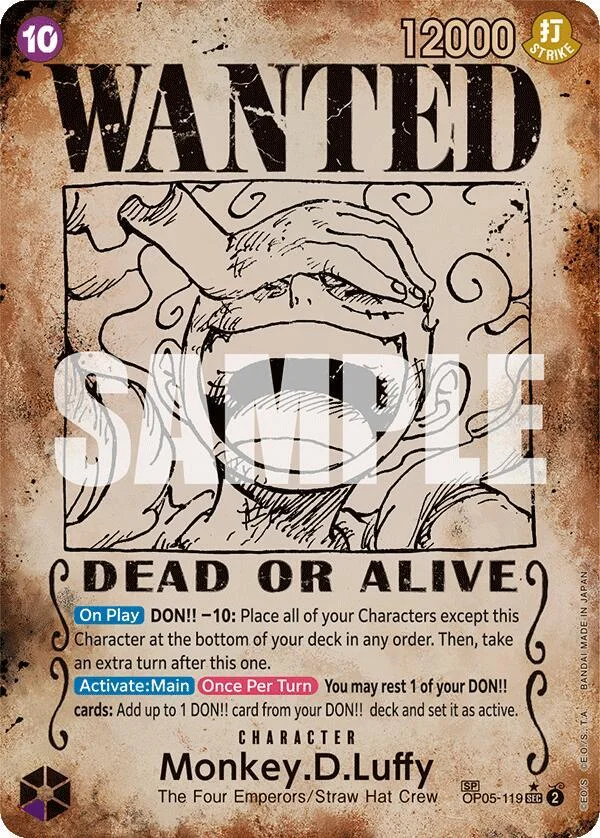 Monkey.D.Luffy, Emperors in the New World OP05-119