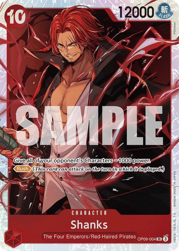 Shanks, Emperors in the New World OP09-004