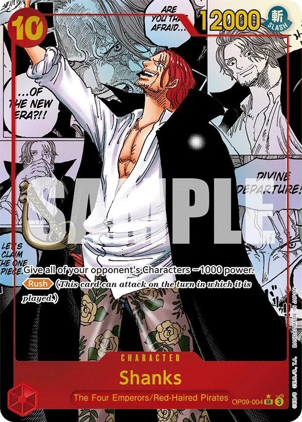 Shanks, Emperors in the New World OP09-004