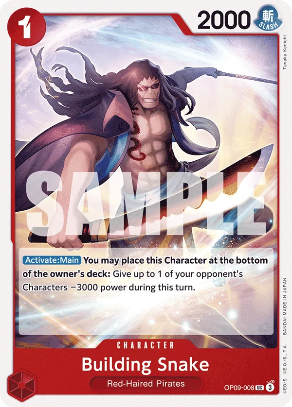 Building Snake, Emperors in the New World OP09-008