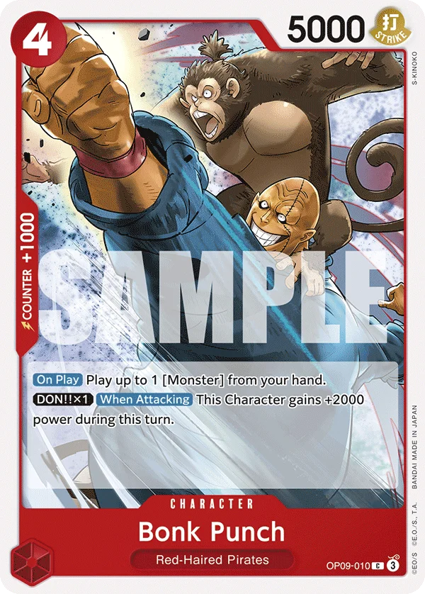 Bonk Punch, Emperors in the New World OP09-010