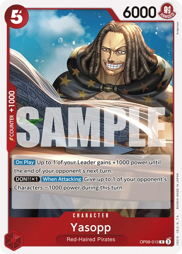 Yasopp, Emperors in the New World OP09-013
