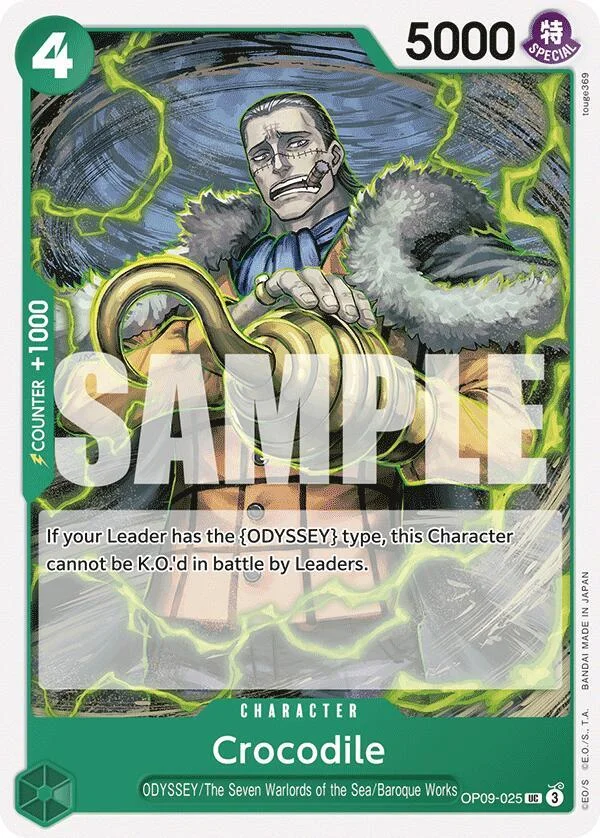 Crocodile, Emperors in the New World OP09-025