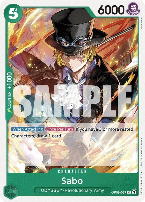 Sabo, Emperors in the New World OP09-027