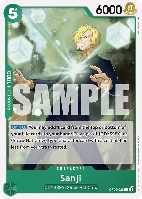 Sanji, Emperors in the New World OP09-028