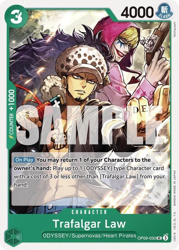 Trafalgar Law, Emperors in the New World OP09-030