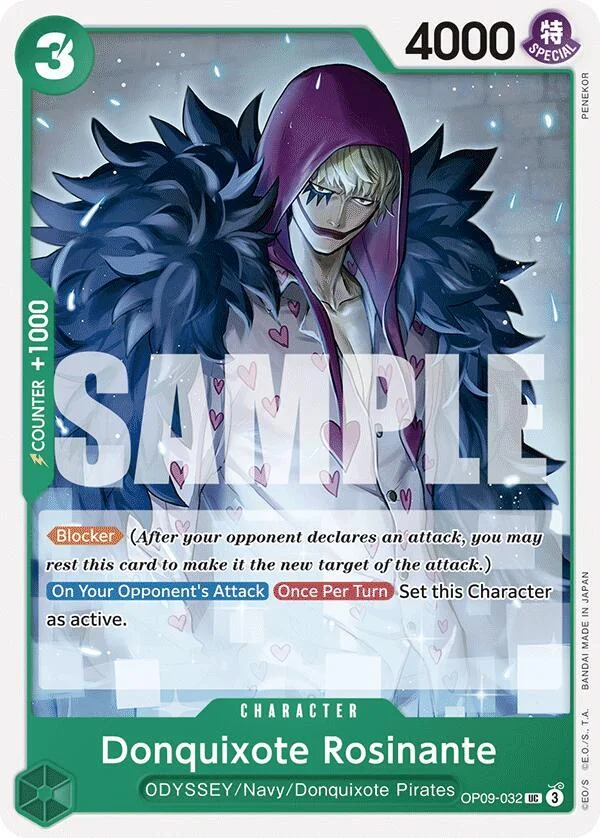 Donquixote Rosinante, Emperors in the New World OP09-032