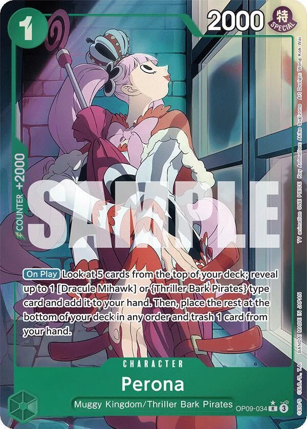 Perona, Emperors in the New World OP09-034