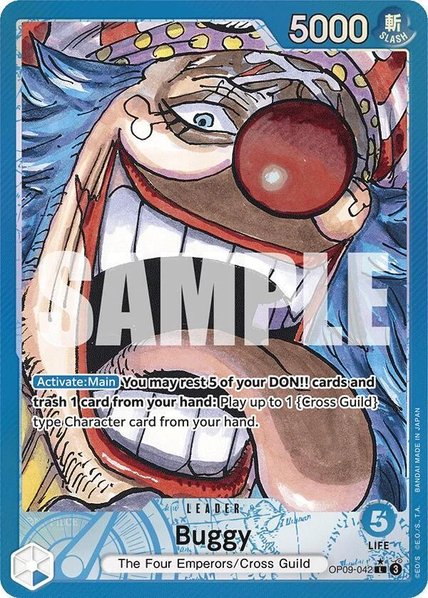 Buggy, Emperors in the New World OP09-042