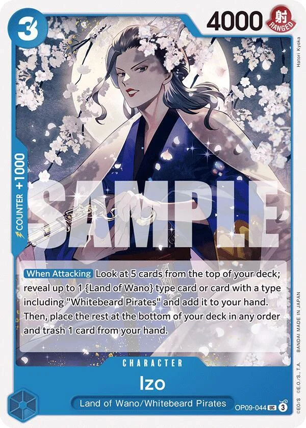 Izo, Emperors in the New World OP09-044