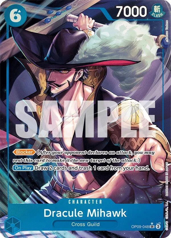 Dracule Mihawk, Emperors in the New World OP09-048