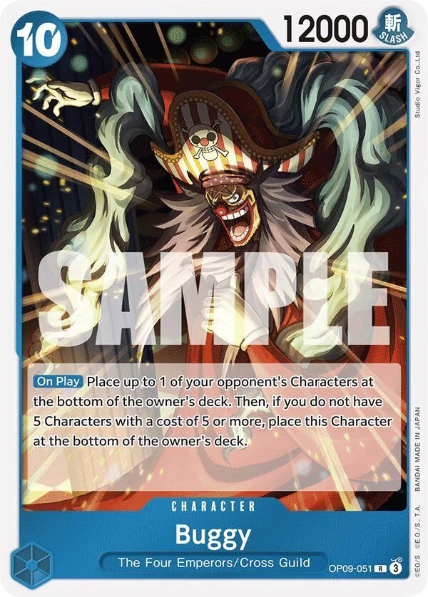 Buggy, Emperors in the New World OP09-051