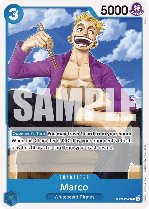 Marco, Emperors in the New World OP09-052