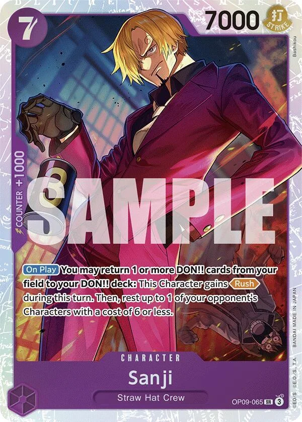 Sanji, Emperors in the New World OP09-065