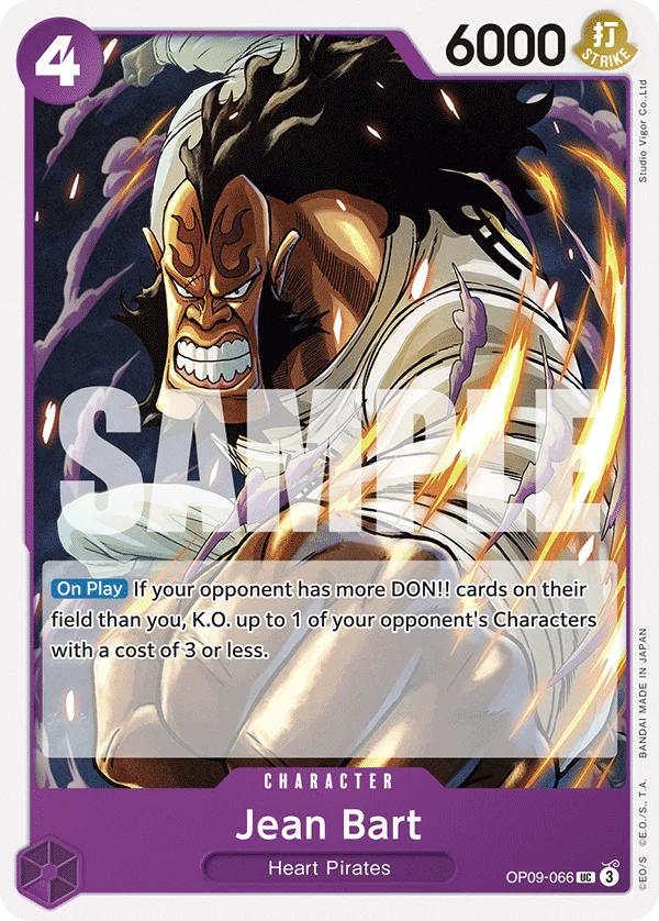 Jean Bart, Emperors in the New World OP09-066