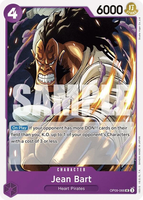 Jean Bart, Emperors in the New World OP09-066