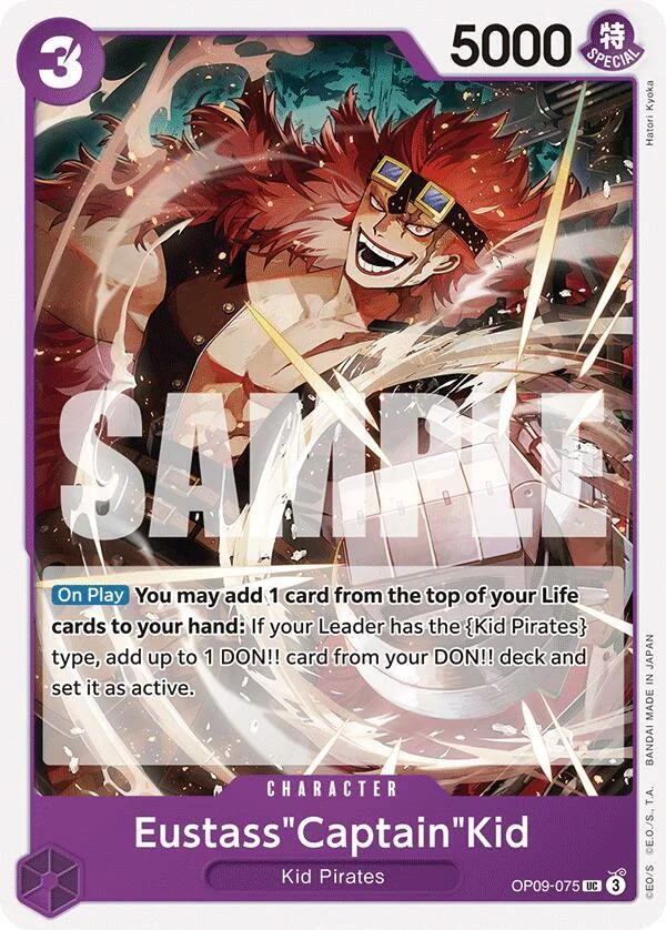Eustass"Captain"Kid, Emperors in the New World OP09-075