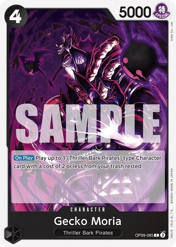 Gecko Moria, Emperors in the New World OP09-085