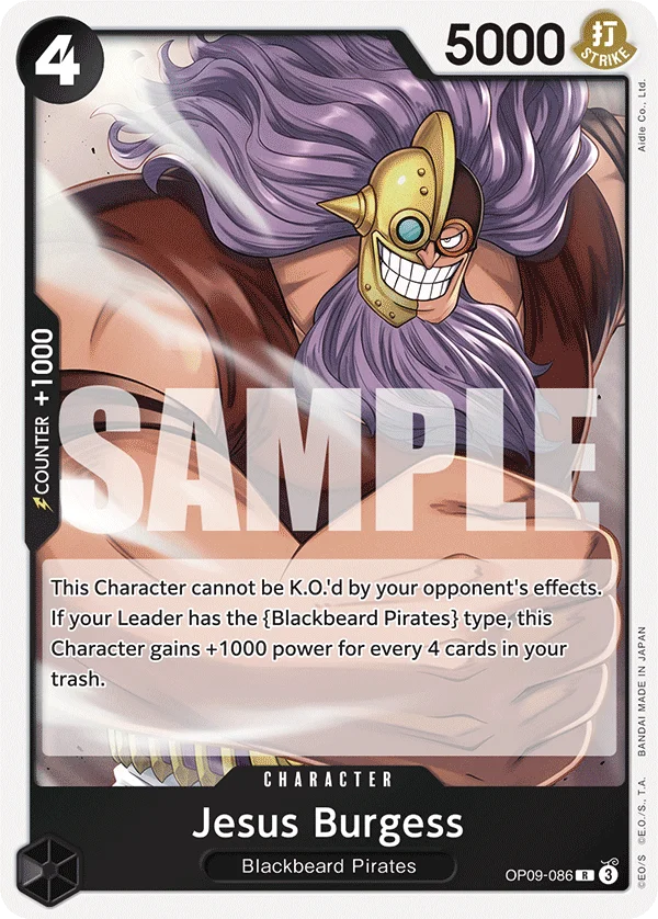 Jesus Burgess, Emperors in the New World OP09-086