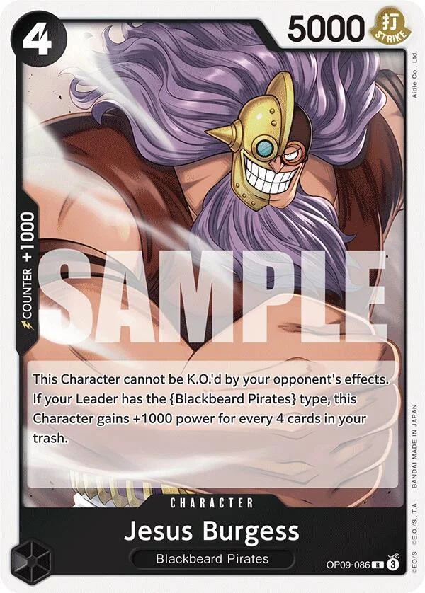 Jesus Burgess, Emperors in the New World OP09-086