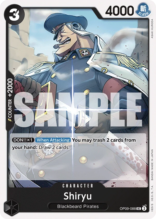 Shiryu, Emperors in the New World OP09-088
