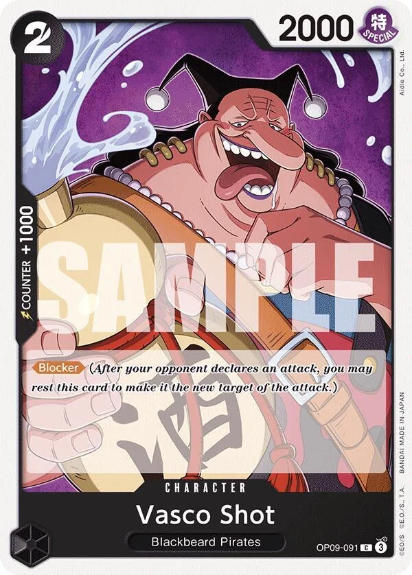 Vasco Shot, Emperors in the New World OP09-091