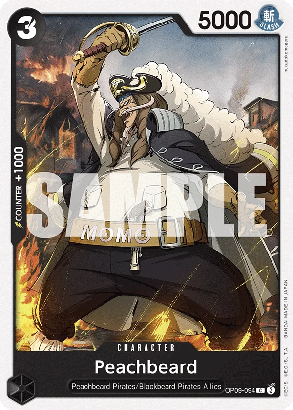 Peachbeard, Emperors in the New World OP09-094