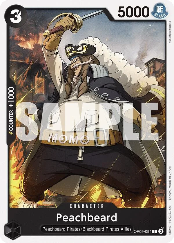 Peachbeard, Emperors in the New World OP09-094