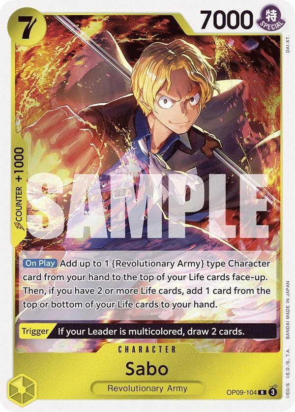Sabo, Emperors in the New World OP09-104