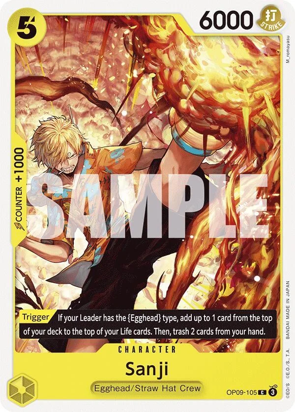 Sanji, Emperors in the New World OP09-105